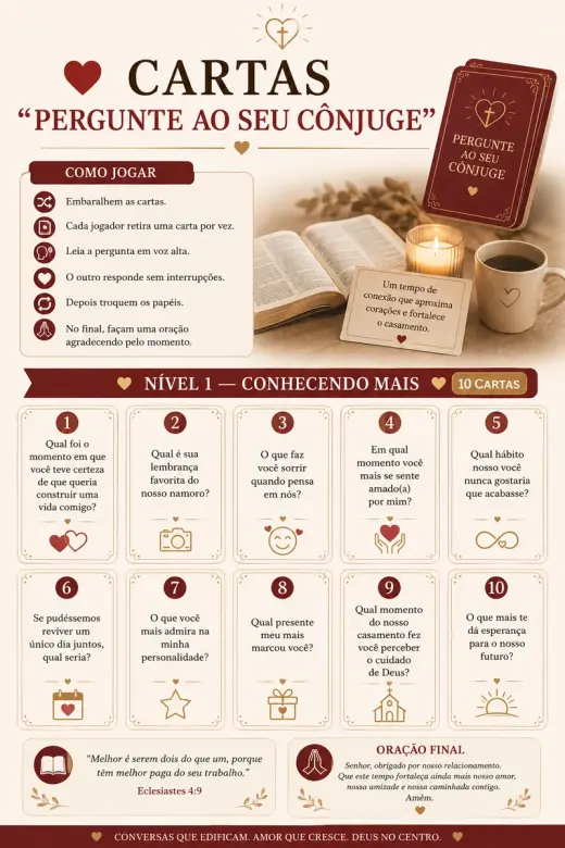 Cartas Pergunte ao seu Cônjuge