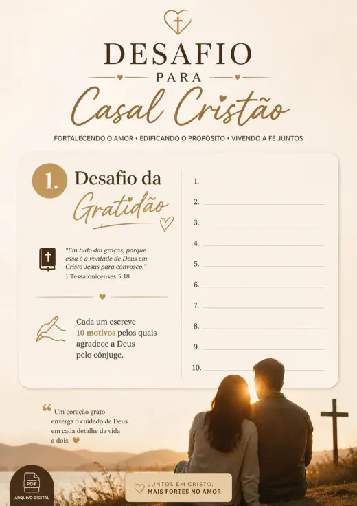 Desafio para Casal Cristão